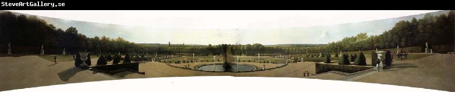 John Vanderlyn Panorama du palais et des jardins de Versailles